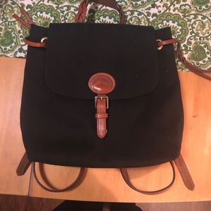 Dooney and Bourke Nylon Flap Backpack
